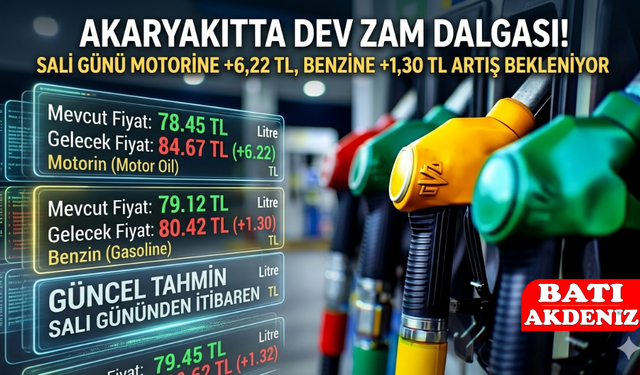 Akaryakıtta Çifte Zam Dalgası: Benzin ve Motorin Fiyatları Fırlıyor!
