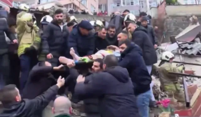 İstanbul Fatih'te doğal gaz patlaması! Mahsur kalanlar kurtarılıyor