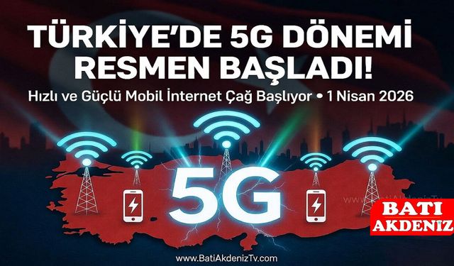 Türkiye’de 5G Dönemi Resmen Başladı: Hızlı ve Ücretsiz Mobil İnternet