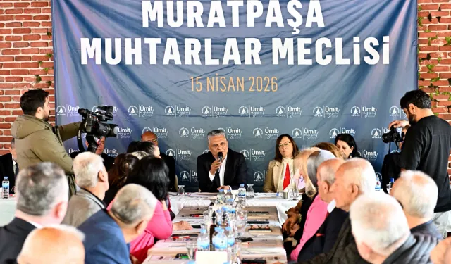Antalya Muratpaşa'da muhtarlar toplandı