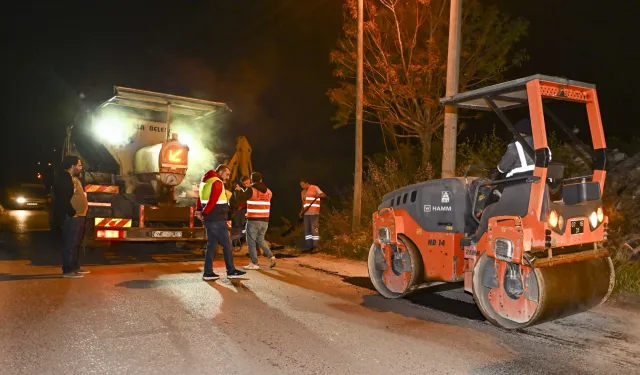 Antalya Muratpaşa'dan DSİ Kanal Yolu'na bakım