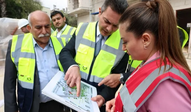 Büşra Özdemir'den kentsel yenileme projesine yakın takip