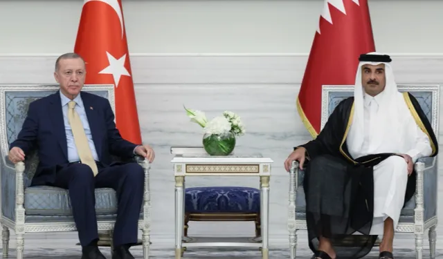 Cumhurbaşkanı Erdoğan ile Katar Emiri Al Sani görüştü