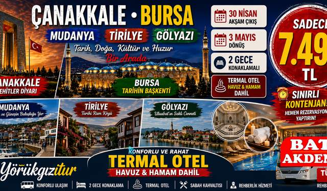 YÖRÜK GIZI TUR İLE TARİH, DOĞA VE HUZUR BİR ARADA
