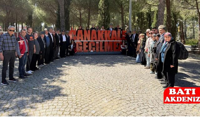 Kumluca’dan Çanakkale’ye Anlamlı Ziyaret: Şehit Aileleri ve Gaziler Duygu Dolu Anlar Yaşadı