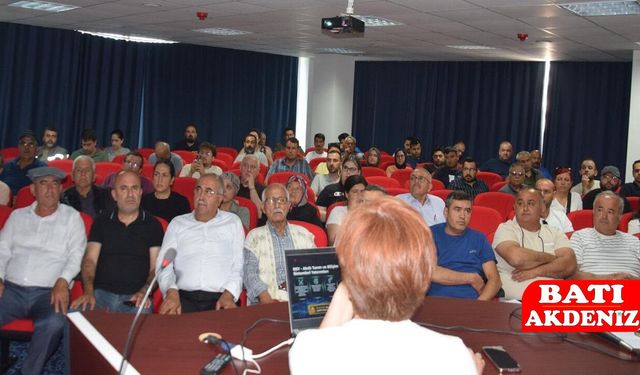 Kumlucalı Üreticilere Kırsal Kalkınma Destekleri Anlatıldı