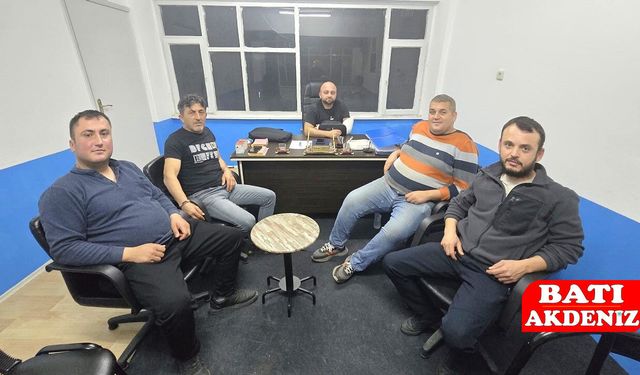 Kumluca Pazarcılar Derneği Yeni Adresinde İlk Toplantısını Gerçekleştirdi