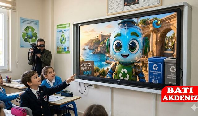 TURKO Geri Dönüşüm Kahramanı Antalya'da Öğrencilerle Buluşuyor!