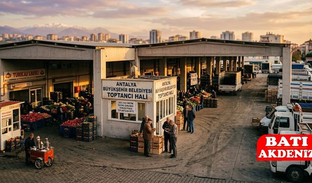 Antalya Toptancı Hali'nde 2025-2026 Üretim Sezonu Sona Erdi: Günlük Piyasa Toplantıları Bitti, Satışlar Pazarlık Usulü