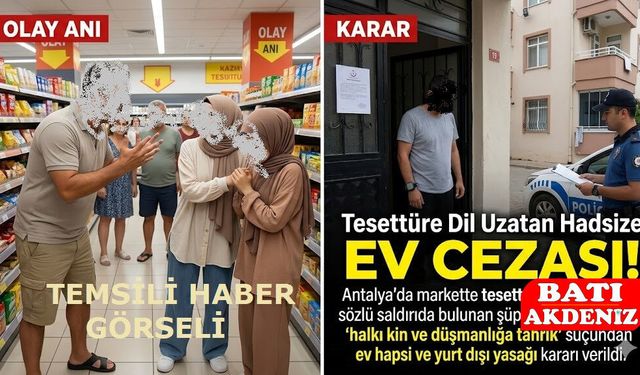 Antalya'da Tesettürlü Genç Kızlara Hakaret Eden Şüpheliye Ev Hapsi! "Hangi Tarikat Bu?" Sözleri Yargıya Taşındı