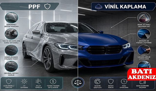 PPF mi, Vinil Kaplama mı? İki Farklı Araç Koruma Yöntemini Doğru Karşılaştırmak