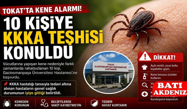 Kene Alarmı! 10 Kişiye KKKA Teşhisi Konuldu