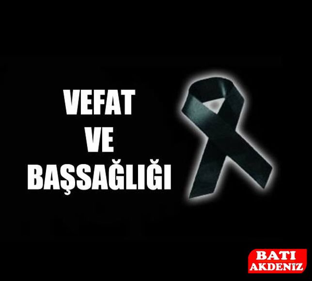 Antalya’da 8 Kasım 2025 Vefat Edenler!