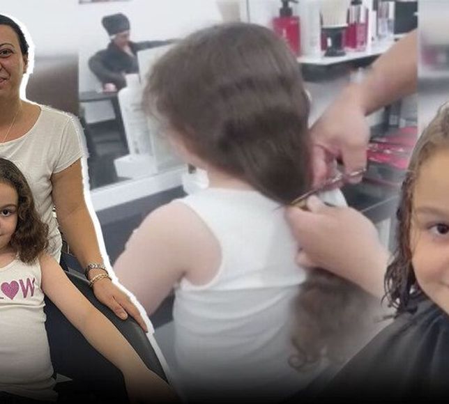 Antalya'da minik Asel’den örnek davranış! "Saçım Saçın Olsun" projesine saçlarını bağışladı