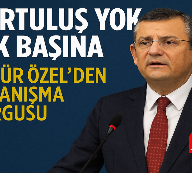Özgür Özel’den Dayanışma Vurgusu!
