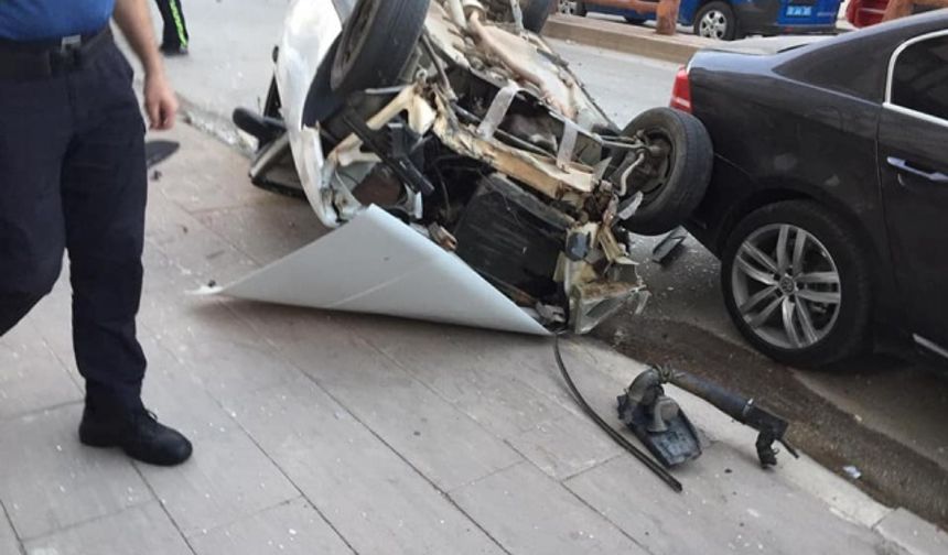 Kumluca'da Trafik Kazası 2 Yaralı