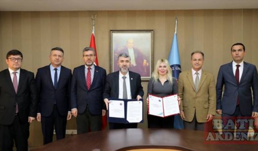 Akdeniz Üniversitesi ile TENMAK arasında iş birliği protokolü