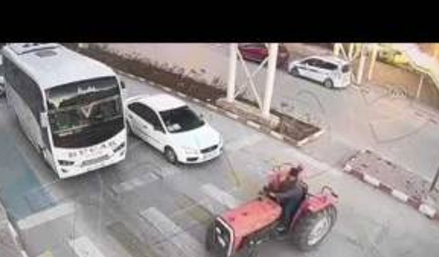 Burdur'da traktörüyle drift yapan sürücüye 22 bin 757 lira ceza
