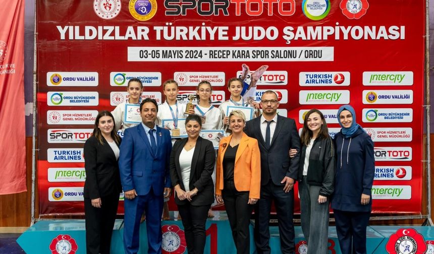 Kemerli judocu Sude Akan Türkiye şampiyonu oldu
