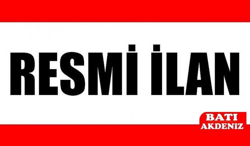 Teleskobik platform satın alınacaktır