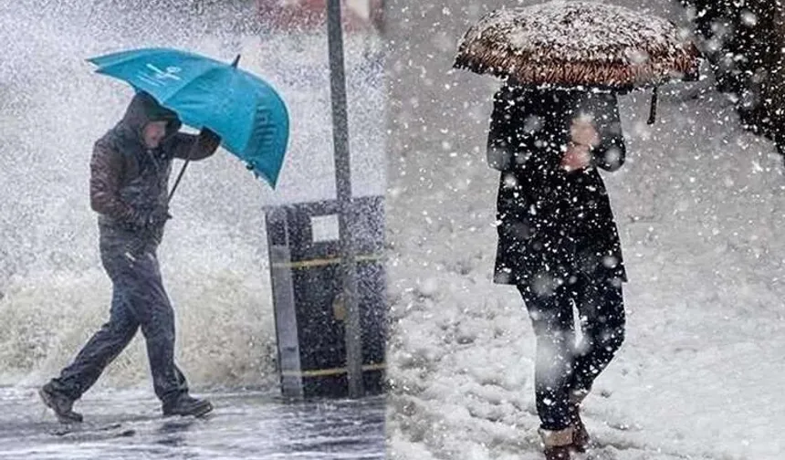 Meteoroloji'den çok sayıda il için 'kar' uyarısı!