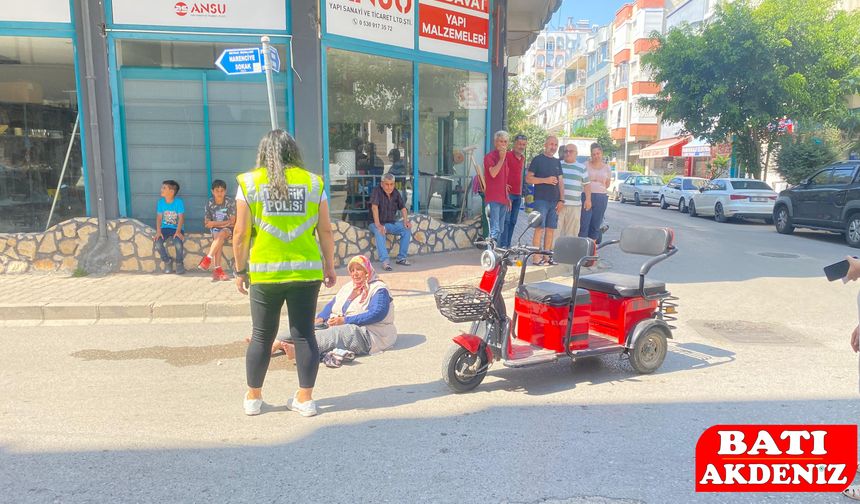 Kumluca'da Trafik Kazası: 1 Kişi Yaralandı!