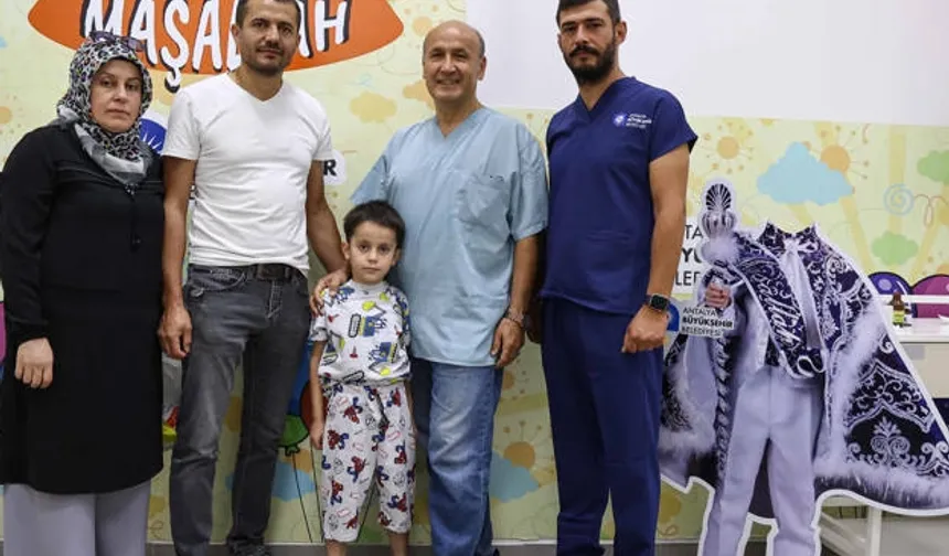 Antalya'da ücretsiz ve steril ortamda sünnet hizmeti