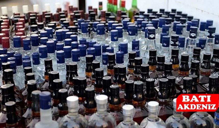 Antalya’da Zehir Ticareti Son Buldu: 46 Bin Litre Sahte İçki Yakalandı