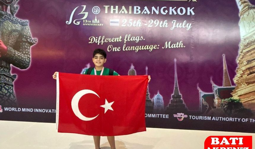 Türkiye’ye Matematik Gururu! Ezel Ali Dünya Üçüncüsü Oldu