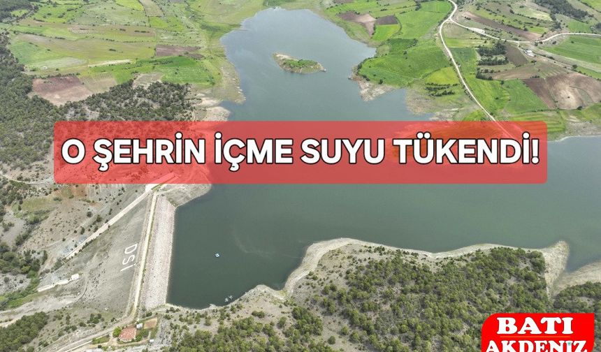 İçme suyu bitti: Şehir genelinde kesinti