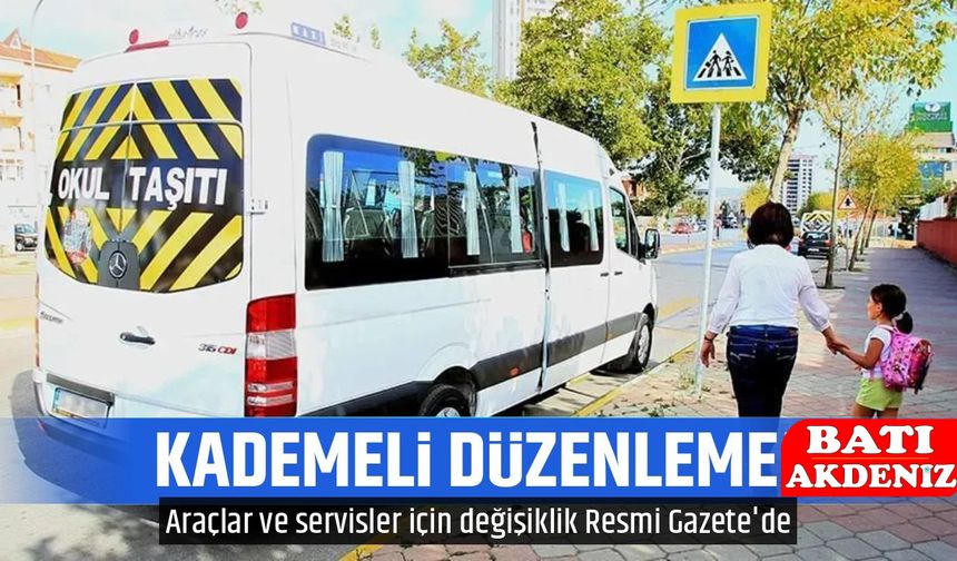 Okul Servislerine Kamera ve Acil Durum Butonu Zorunluluğu!