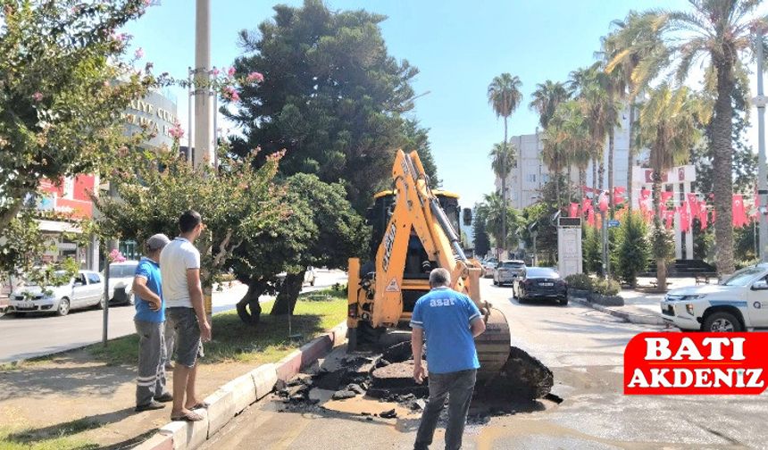 Kumluca Meydanı’nda ASAT Çalışması