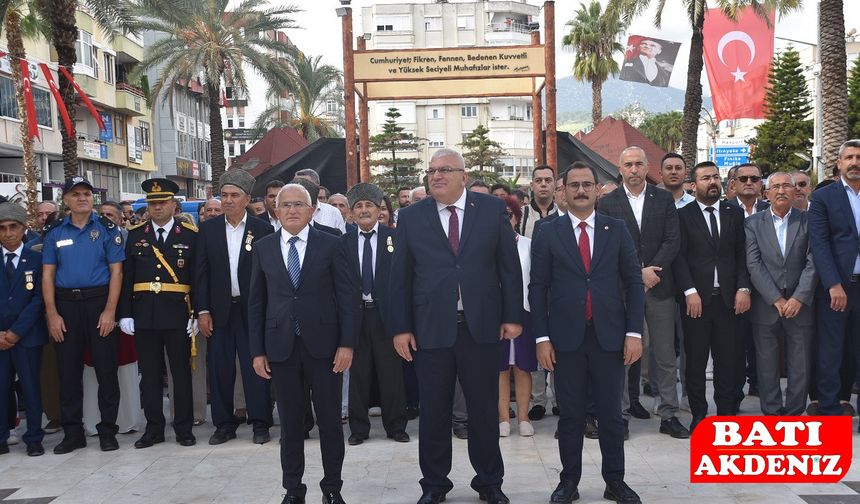 Kumluca’da 29 Ekim Cumhuriyet Bayramı Coşkusu!