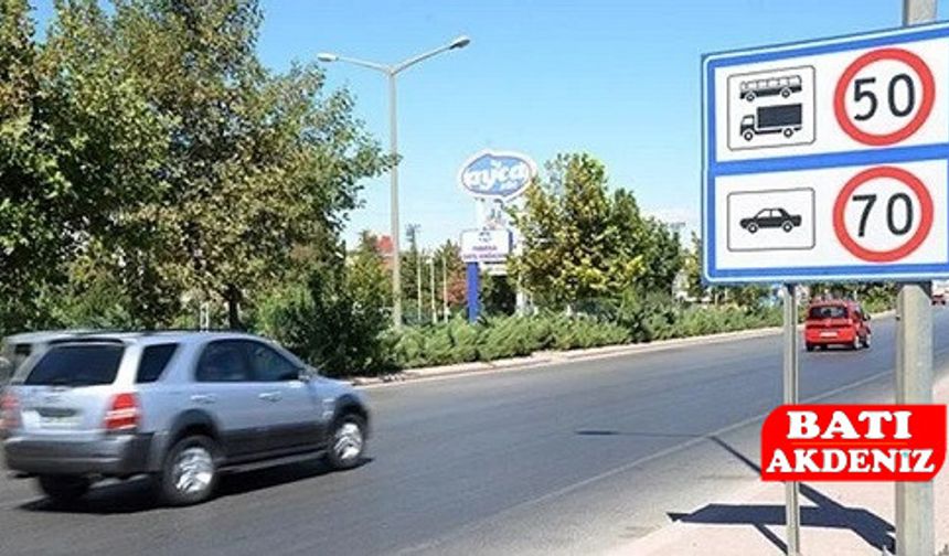Yüzlerce Noktada Hız Sınırları Güncellendi