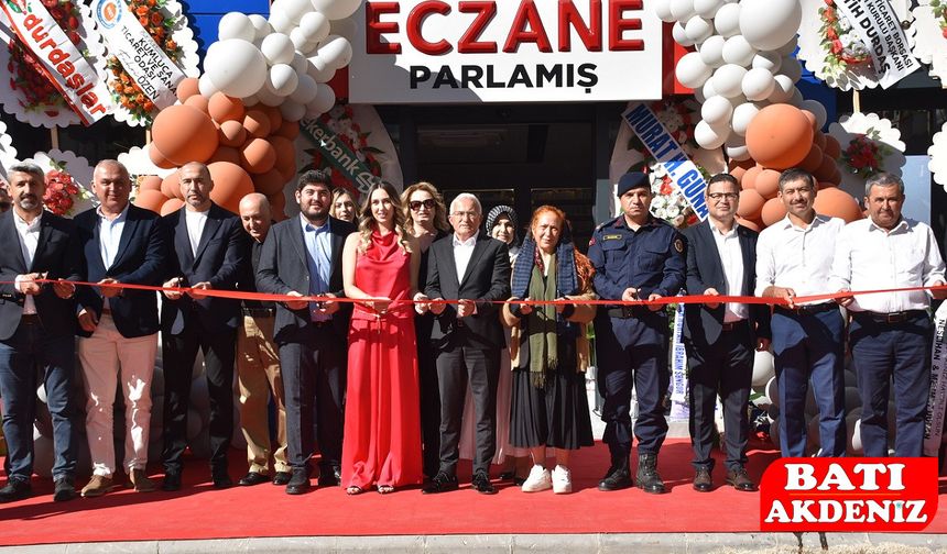 Parlamış Eczanesi Yeni Yerinde Hizmete Başladı!