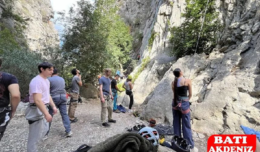 Kumluca Olimpos’ta 24. Kaya Tırmanışı Şenliği Başladı!