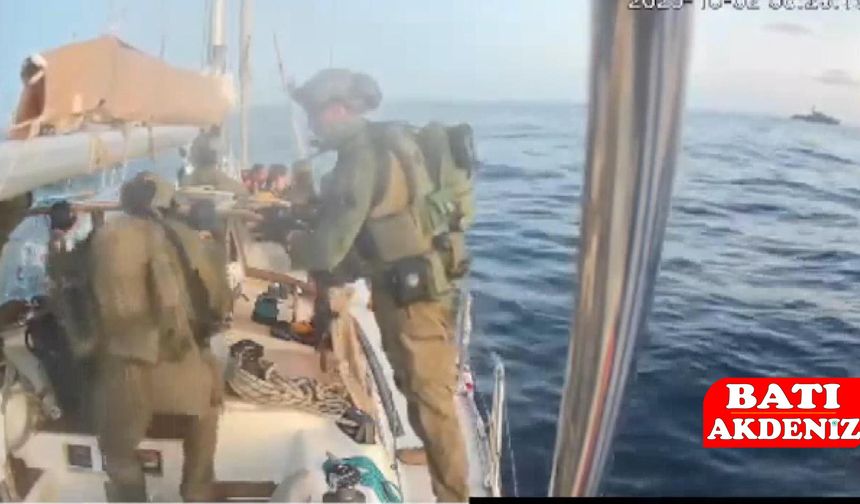 İsrail’den Sumud Filosu’na Baskın: Türk Vatandaşları Alıkonuldu