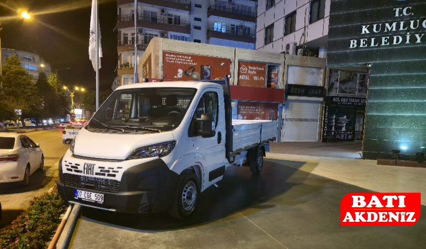 Kumluca Belediyesi Filosuna Yeni Araçlar Katıldı