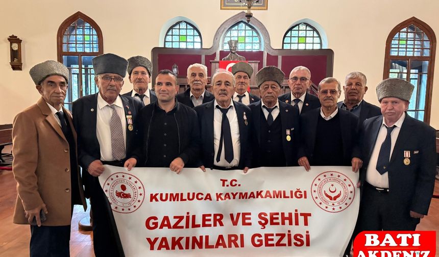 Kumluca Kaymakamlığından Şehit Yakınları ve Gazilerimize Anlamlı Ankara–Afyon Gezisi