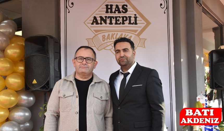 Has Antepli Baklava’nın 4. Şubesi Demre’de Açıldı