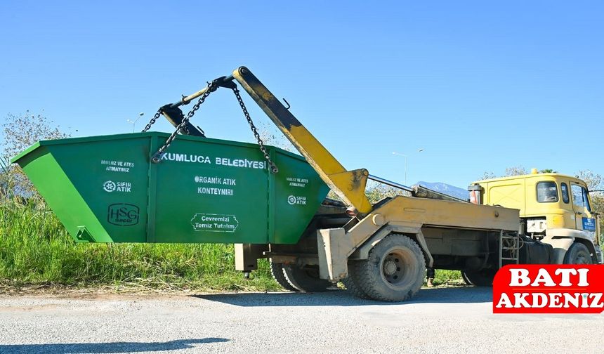 Kumluca Belediyesi’nden Çevre İçin Örnek Uygulama
