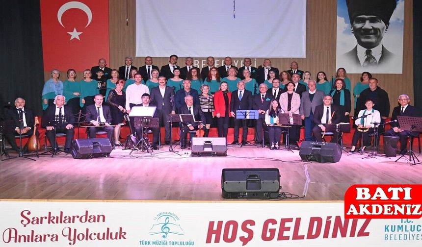 “Şarkılardan Anılara Yolculuk” Kumluca’da Sahnelendi