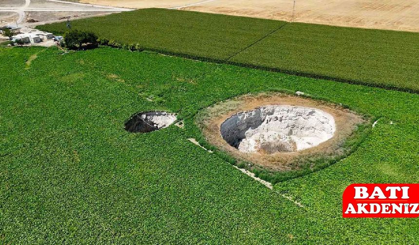 Konya Kapalı Havzası'nda 684 Obruk Tespit Edildi