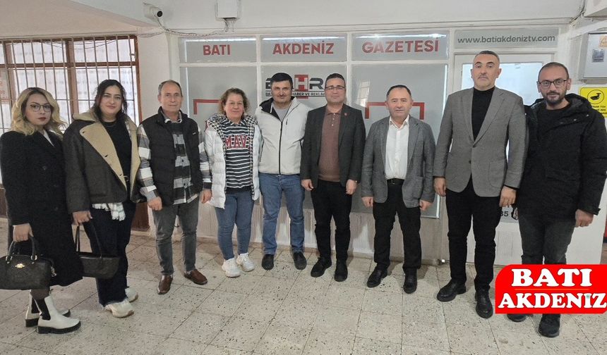 CHP Kumluca İlçe Yönetiminden 10 Ocak’ta Anlamlı Ziyaret