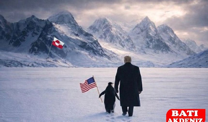 Beyaz Saray’dan Olay Paylaşım: “Trump ve Penguen El Ele Grönland’ı Almaya Gidiyor”