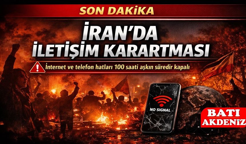 İran’da 100 Saati Aşkın İletişim Karartması: İnternet ve Telefon Hatları Kapalı