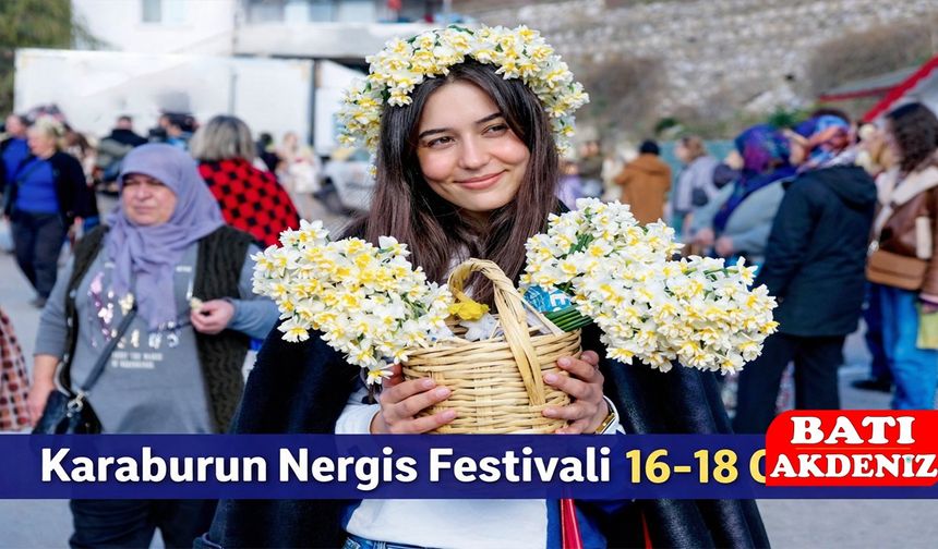 8. Karaburun Nergis Festivali 16–18 Ocak’ta Başlıyor