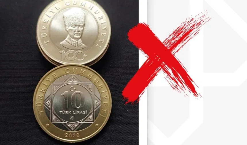 10 TL'lik madeni para uyarısı!