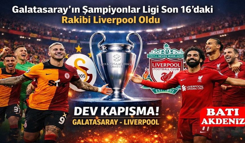 Galatasaray’ın Rakibi Liverpool Oldu!