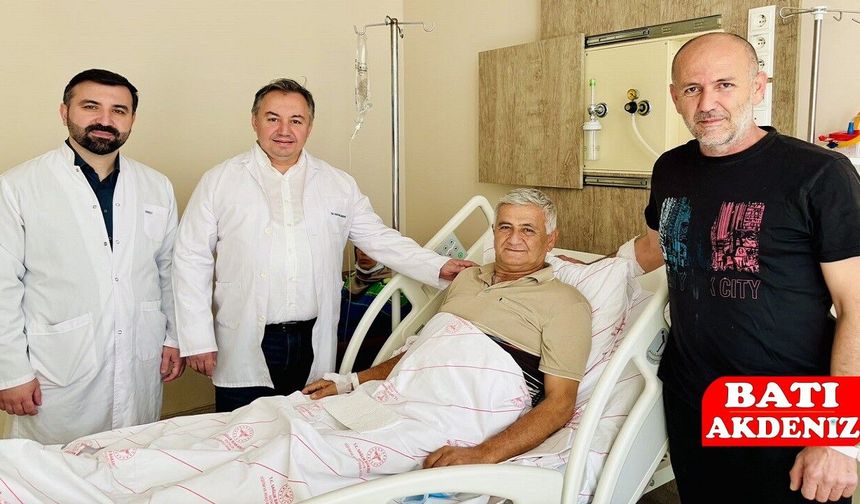 Kumluca’da Kardeşten Ağabeye Hayat Veren Bağış